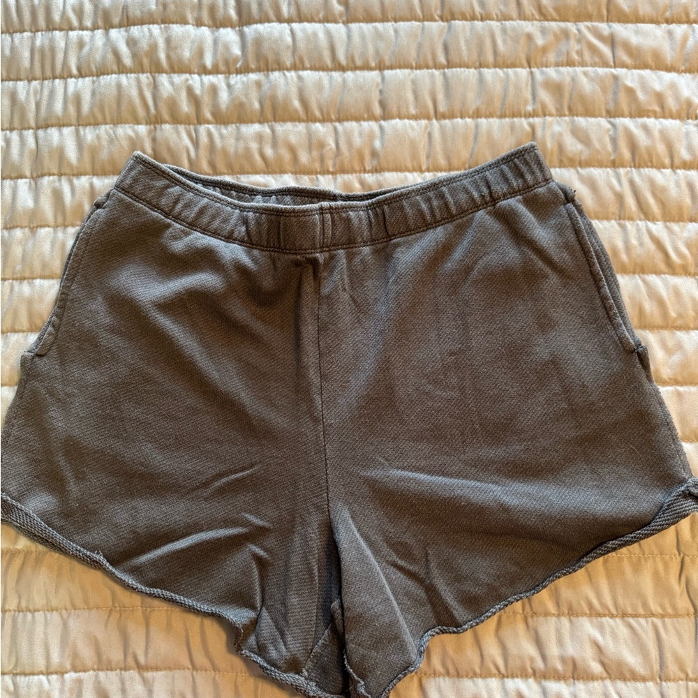 aerie Charcoal Gray Lounge Shorts